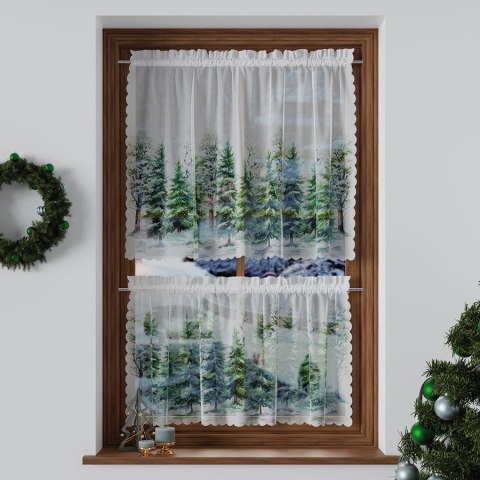 LAS ZIMĄ Zazdrostka woalowa, WOAL, 40x100cm, kolor 002 zielony PBN278/ZAZ/002/100040/1 LAS ZIMĄ Zazdrostka woalowa, WOAL, 40x100cm, kolor 002 zielony PBN278/ZAZ/002/100040/1