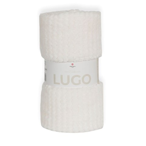LUGO Koc dekoracyjny, rozmiar 160x200cm, kolor 001 ecru LUGO00/KOD/001/160200/1 LUGO Koc dekoracyjny, rozmiar 160x200cm, kolor 001 ecru LUGO00/KOD/001/160200/1
