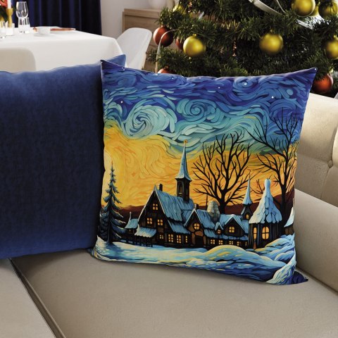 MIASTECZKO Poszewka dekoracyjna VELVET, 40x40cm, kolor 009 wielokolorowy PBN290/POP/009/040040/1 MIASTECZKO Poszewka dekoracyjna VELVET, 40x40cm, kolor 009 wielokolorowy PBN290/POP/009/040040/1