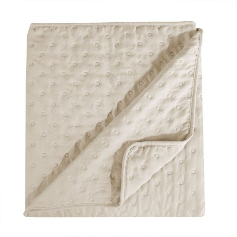 NULES Narzuta dekoracyjna, 170x210cm, kolor 014 beżowy NULES0/NAP/014/170210/1 NULES Narzuta dekoracyjna, 170x210cm, kolor 014 beżowy NULES0/NAP/014/170210/1
