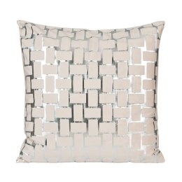 Poszewka dekoracyjna, 45x45cm, kolor srebrny 700283/POP/001/045045/1