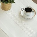 SEVILLA Bieżnik z haftem,35x140cm, kolor 001 biały 202551/KSP/001/035140/1