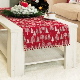 ZIMOWA MAGIA Bieżnik, 40x140cm, kolor 003 czerwony 360000/KSP/003/040140/1