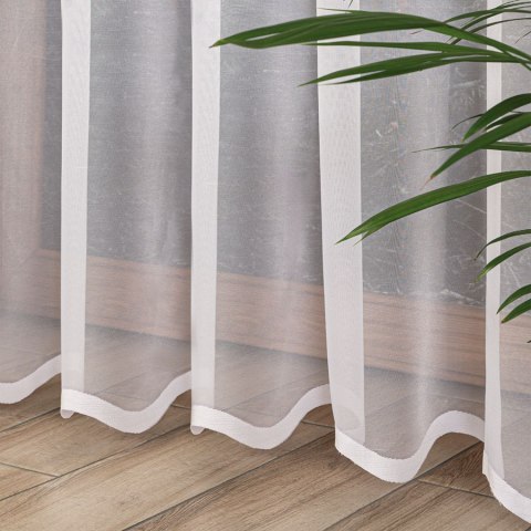 ELZA Firanka żakardowa gotowa, 250x140cm, kolor biały 023456/FBP/001/140250/1 ELZA Firanka żakardowa gotowa, 250x140cm, kolor biały 023456/FBP/001/140250/1