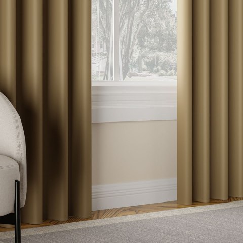 Zasłona gotowa typu blackout na przelotkach, 140x250 cm, kolor 834 khaki TD0015/ZGP/834/140250/1 Zasłona gotowa typu blackout na przelotkach, 140x250 cm, kolor 834 khaki TD0015/ZGP/834/140250/1