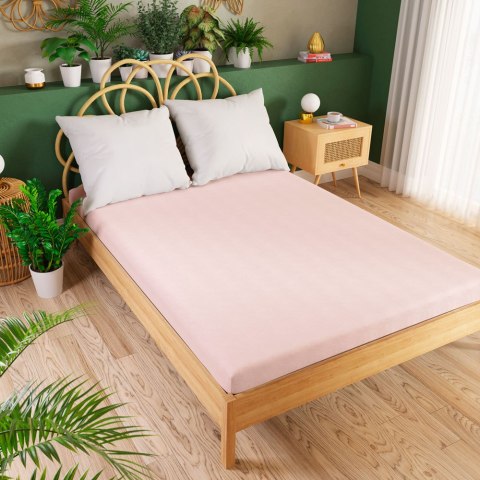 DREAMY PREMIUM Prześcieradło jersey z gumką, 90x200cm, kolor 014 jasny różowy 100033/JEG/014/090200/1 DREAMY PREMIUM Prześcieradło jersey z gumką, 90x200cm, kolor 014 jasny różowy 100033/JEG/014/090200/1