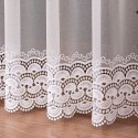 Firanka z aplikacją, pasowa na markizecie, wys. 280cm, kolor biały 009397/433/001/000280/1