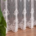 Firanka żakardowa ze wzorem po całości, wys. 250cm, kolor biały 618493/000/001/000250/1