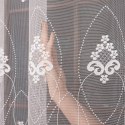 Firanka żakardowa ze wzorem po całości, wys. 250cm, kolor biały 618493/000/001/000250/1