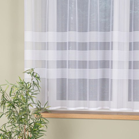 AMELIA Firanka żakardowa gotowa, 400x160cm, kolor biały 000282/FBP/001/400160/1 AMELIA Firanka żakardowa gotowa, 400x160cm, kolor biały 000282/FBP/001/400160/1