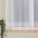 DOMINIKA Firanka żakardowa gotowa, 160x300cm, kolor biały 358051/FBP/001/300160/1