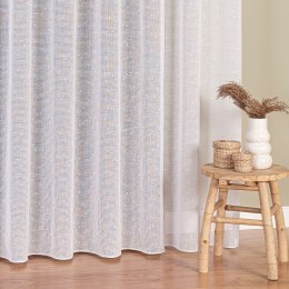 Firanka fantazyjna z ołowianką, wys. 300cm, kolor biały 033/OLO/001/000300/1
