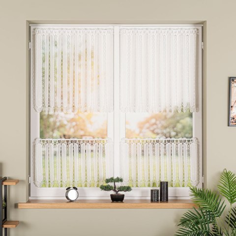 Zazdrostka haftowana panelowa na batyście, wys. 40cm, kolor 010 naturalny 093721/388/010/000040/1 Zazdrostka haftowana panelowa na batyście, wys. 40cm, kolor 010 naturalny 093721/388/010/000040/1