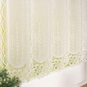 Zazdrostka haftowana panelowa na batyście, wys. 40cm, kolor 010 naturalny 093721/388/010/000040/1