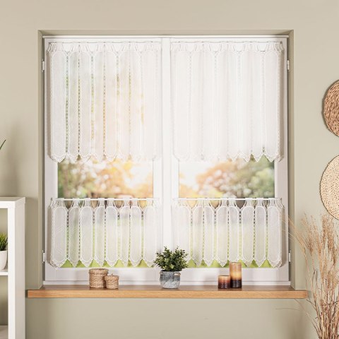 Zazdrostka haftowana panelowa na batyście, wys. 70cm, kolor 010 naturalny 097651/388/010/000070/1 Zazdrostka haftowana panelowa na batyście, wys. 70cm, kolor 010 naturalny 097651/388/010/000070/1