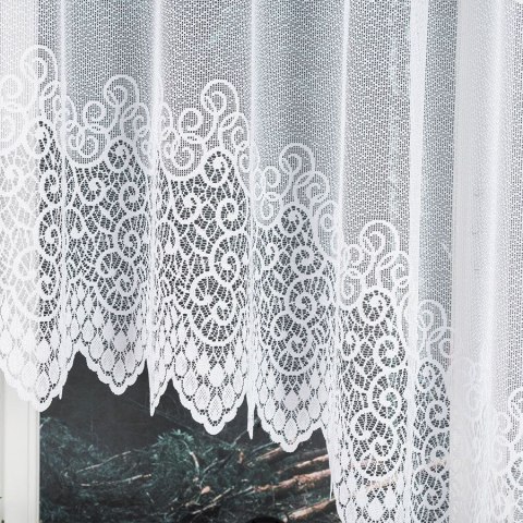 VIOLETTA Firanka żakardowa gotowa, 160x400cm, kolor biały 001539/FBL/001/400160/1 VIOLETTA Firanka żakardowa gotowa, 160x400cm, kolor biały 001539/FBL/001/400160/1