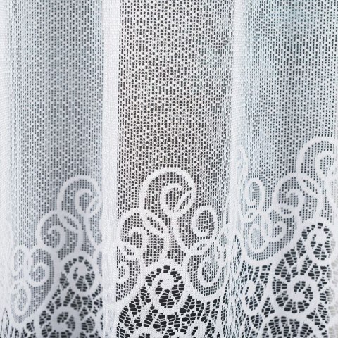 VIOLETTA Firanka żakardowa gotowa, 160x400cm, kolor biały 001539/FBL/001/400160/1 VIOLETTA Firanka żakardowa gotowa, 160x400cm, kolor biały 001539/FBL/001/400160/1