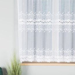 BASTIA Firanka żakardowa gotowa , 160x300cm, kolor biały 648107/FBP/001/300160/1