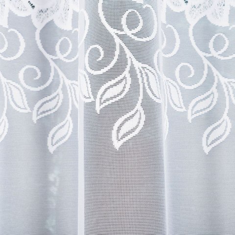 BASTIA Firanka żakardowa gotowa , 160x300cm, kolor biały 648107/FBP/001/300160/1