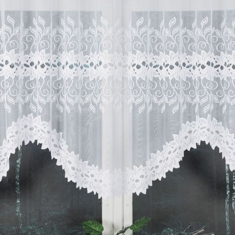 BASTIA Firanka żakardowa gotowa, 120x300cm, kolor biały 648107/FBL/001/300120/1 BASTIA Firanka żakardowa gotowa, 120x300cm, kolor biały 648107/FBL/001/300120/1