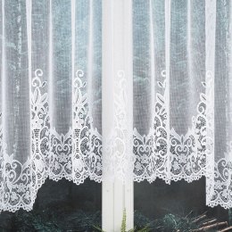 BERENIKA Firanka żakardowa gotowa, 160x530cm, kolor biały 004304/FBL/001/530160/1