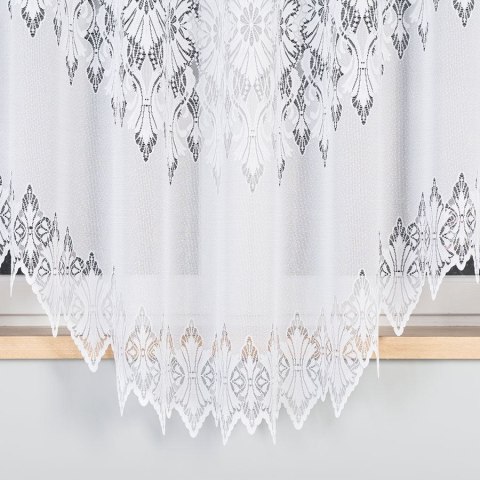 EMILIA Firanka żakardowa gotowa fala, 180x340cm, kolor biały 181040/FBF/001/340180/1 EMILIA Firanka żakardowa gotowa fala, 180x340cm, kolor biały 181040/FBF/001/340180/1