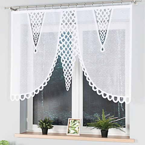 ERYKA Panel żakardowy gotowy, 120x160cm, kolor biały 019371/PBL/001/160120/1 ERYKA Panel żakardowy gotowy, 120x160cm, kolor biały 019371/PBL/001/160120/1
