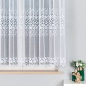 Firanka żakardowa, pasowa, wys. 150cm, kolor biały 004465/000/001/000150/1