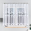 Firanka żakardowa, pasowa, wys. 150cm, kolor biały 004465/000/001/000150/1