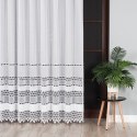 Firanka żakardowa, pasowa, wys. 230cm, kolor biały 018669/000/001/000230/1
