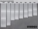 Firanka żakardowa pasowa, wys. 250cm, kolor biały 018960/000/001/000250/1