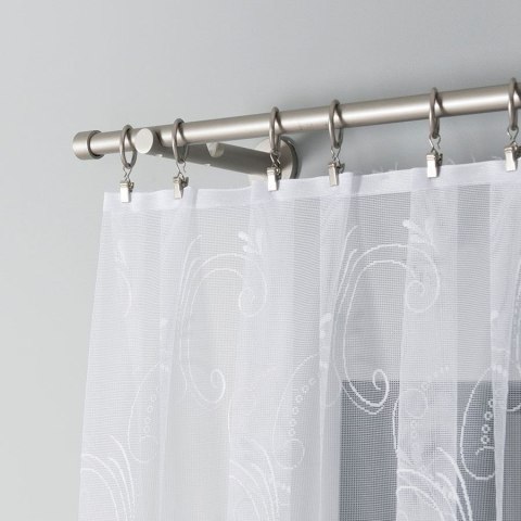 Firanka żakardowa ze wzorem po całości, wys. 150cm, kolor biały 018041/000/001/000150/1 Firanka żakardowa ze wzorem po całości, wys. 150cm, kolor biały 018041/000/001/000150/1
