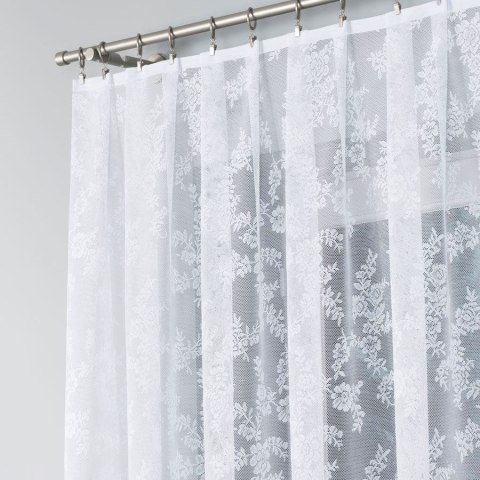 Firanka żakardowa ze wzorem po całości, wys. 160cm, kolor biały 090375/000/001/000160/1 Firanka żakardowa ze wzorem po całości, wys. 160cm, kolor biały 090375/000/001/000160/1