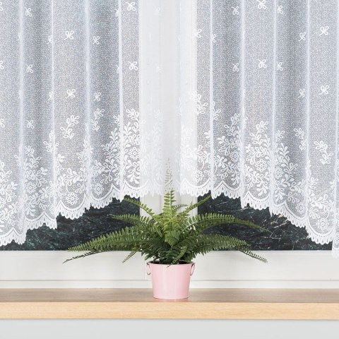 KAROLINA Firanka żakardowa gotowa, 170x350cm, kolor biały 054160/FBL/001/350170/1