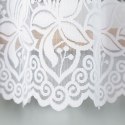 Firanka żakardowa ze wzorem pasowym, wys. 180cm, kolor biały 018227/000/001/000180/1 Firanka żakardowa ze wzorem pasowym, wys. 180cm, kolor biały 018227/000/001/000180/1