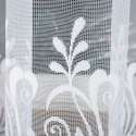 Firanka żakardowa ze wzorem pasowym, wys. 180cm, kolor biały 018227/000/001/000180/1 Firanka żakardowa ze wzorem pasowym, wys. 180cm, kolor biały 018227/000/001/000180/1