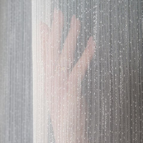 AMIRA Firanka fantazyjna z ołowianką, wys. 350cm, kolor 002 ecru 596077/OLO/002/000350/1