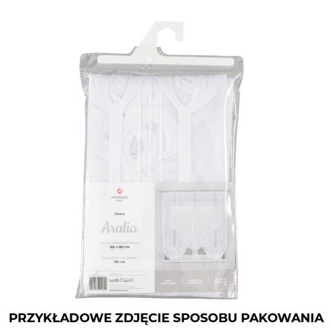 DARIA Firanka żakardowa gotowa, 140x400cm, kolor biały 018982/FBL/001/400140/1 DARIA Firanka żakardowa gotowa, 140x400cm, kolor biały 018982/FBL/001/400140/1