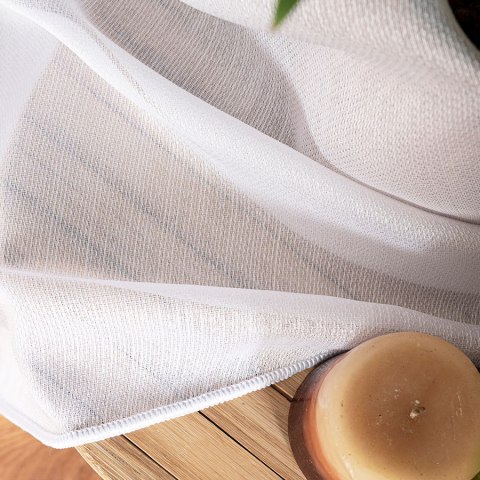 ELSA Firanka fantazyjna z ołowianką, wys. 350cm, kolor biały 596066/OLO/001/000350/1