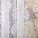 Firanka żakardowa, wys. 160cm, kolor biały 107284/000/001/000160/1