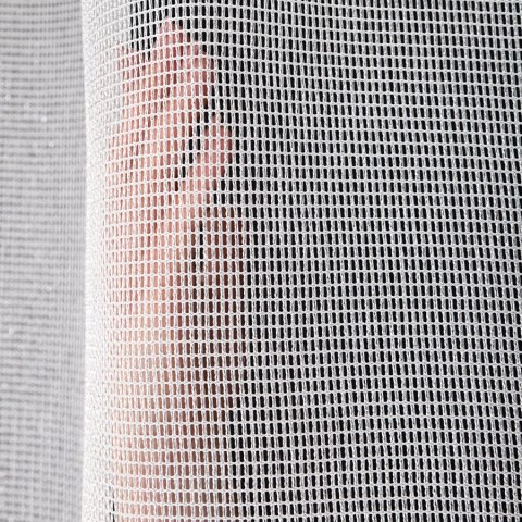 MALIA Firana fantazyjna z ołowianką, wys. 300cm, kolor 002 biały 578039/OLO/002/000300/1