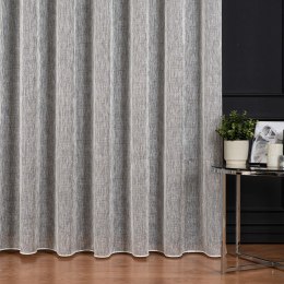 MALIA Firana fantazyjna z ołowianką, wys. 300cm, kolor 006 szary 578039/OLO/006/000300/1