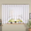MODESTA Firanka żakardowa gotowa, 160x500cm, kolor biały 017173/FBL/001/500160/1
