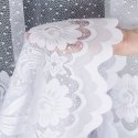 OKSANA Firanka żakardowa gotowa, 160x500cm, kolor biały 049360/FBL/001/500160/1