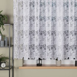 PATRYCJA Firanka żakardowa gotowa, 150x400cm, kolor biały 049516/FBP/001/400150/1