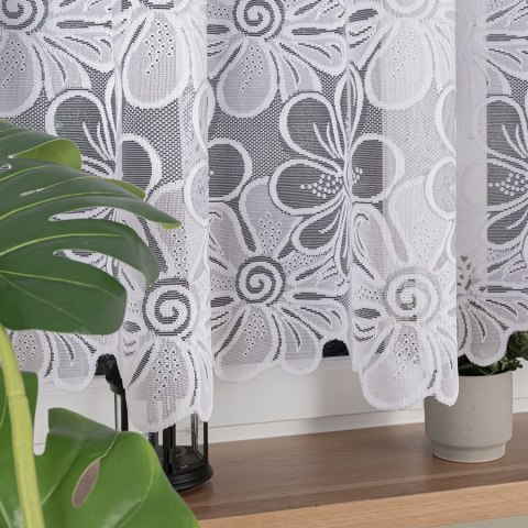 PATRYCJA Firanka żakardowa gotowa, 150x400cm, kolor biały 049516/FBP/001/400150/1 PATRYCJA Firanka żakardowa gotowa, 150x400cm, kolor biały 049516/FBP/001/400150/1