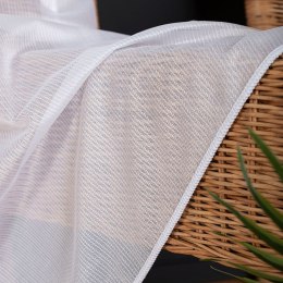 ROSA Firanka fantazyjna z ołowianką, wys. 350cm, kolor 001 biały 596085/OLO/001/000350/1