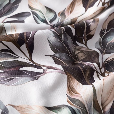 SAMANTA Tkanina dekoracyjna typu MILAS, szer. 165cm, kolor beżowy D00126/MIL/001/165000/1