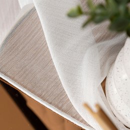 SAWINA Firanka fantazyjna z ołowianką, wys. 350cm, kolor 002 ecru 596074/OLO/002/000350/1