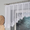 ŻANETA Firanka żakardowa gotowa,  80x320cm, kolor biały 181043/FBL/001/320080/1